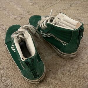 Kids Green High-Top vans